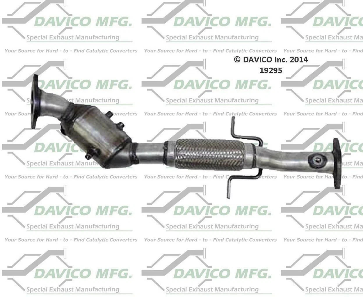 2010-2013 Ford Transit Connect Catalytic Converter 19295